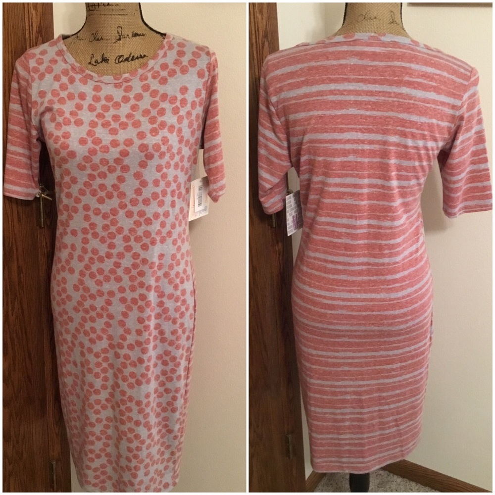 Gorgeous LuLaRoe “Julia” Polka Dot Dress